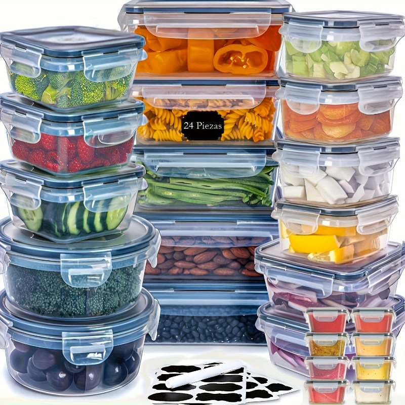 48PCS Set Wadah Penyimpanan Ma - Food Storage Design ulasan dan harga