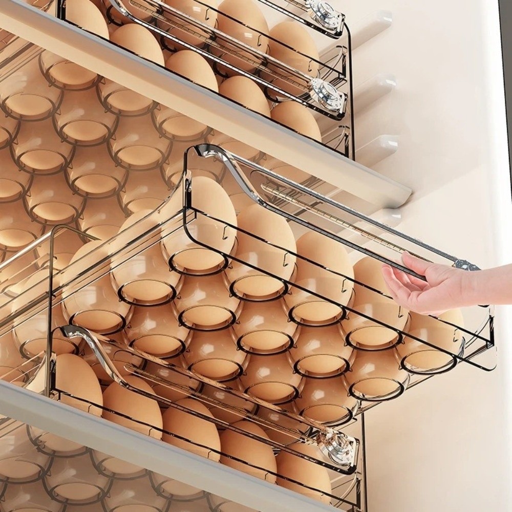 Kotak Penyimpanan Telur Transp - Food Storage Without Plastic ulasan dan harga